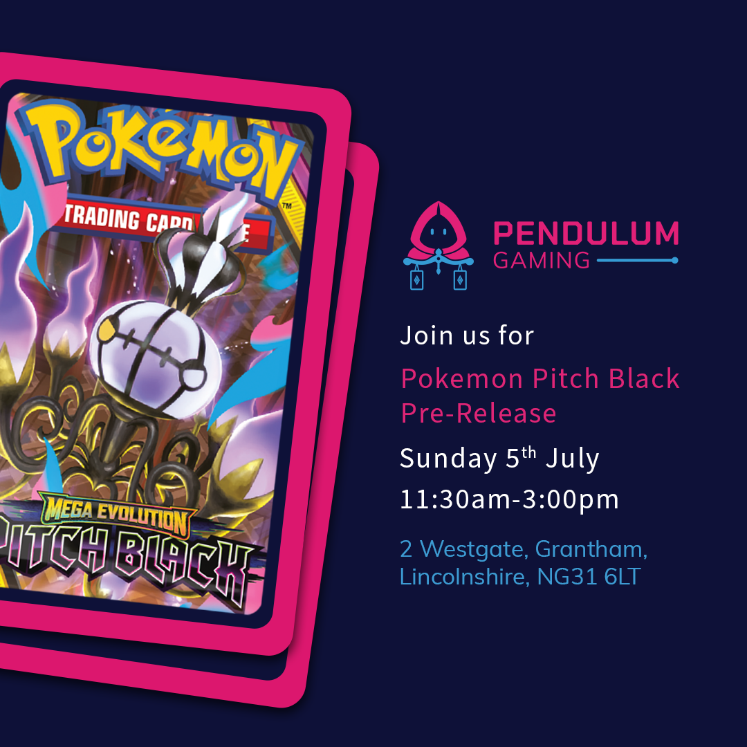 Pokemon Pitch Black Pre-Release 05/07/2026