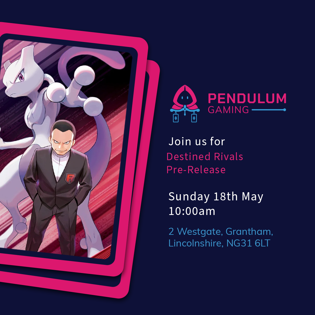 Pokemon Destined Rivals Pre-Release 18/05/25
