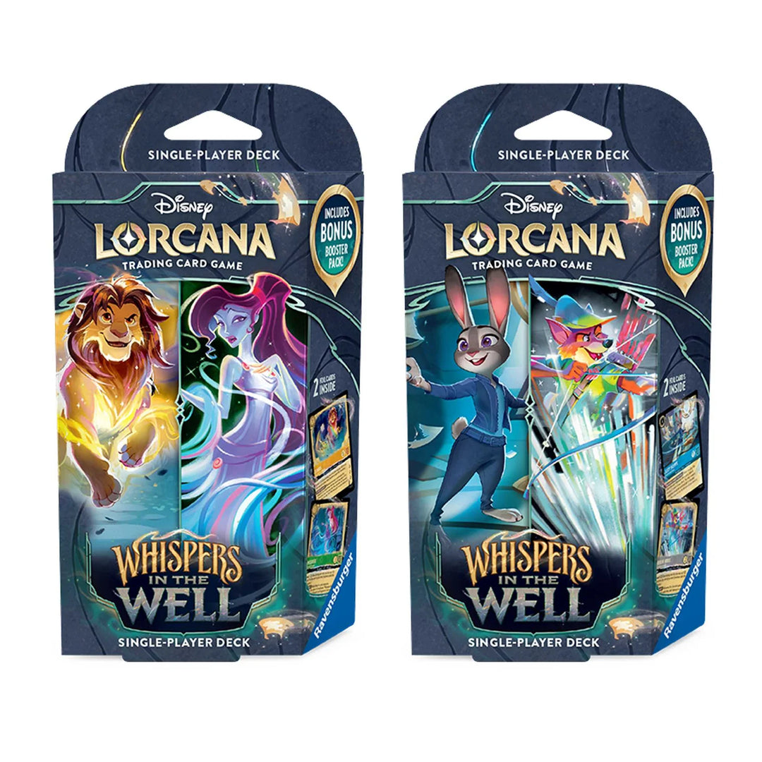 Lorcana Whispers in the Well Starter Decks