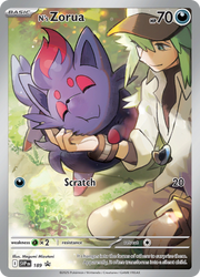 N's Zorua - Scarlet & Violet Black Star Promos (Promo) [PR-SV-189] English / Near Mint / Normal