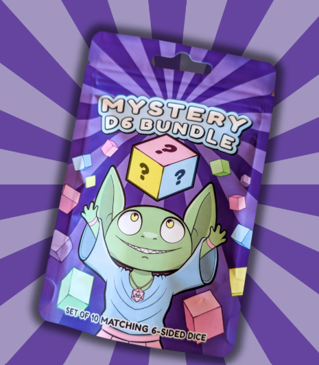 Mystery D6 Bag 16mm Numbered