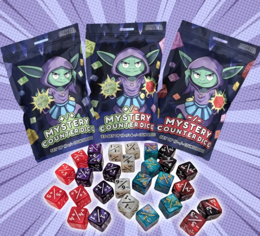 Counter Dice Mystery Bags Split bags