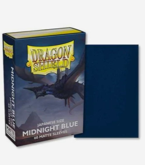 Dragon Shield Midnight Blue 60 Japanese Sleeves