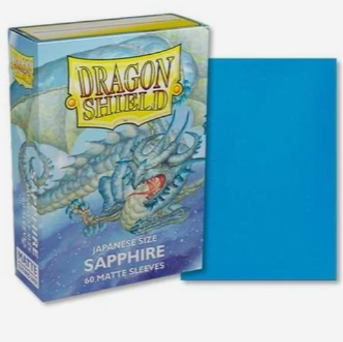Dragon Shield Sapphire 60 Japanese Sleeves