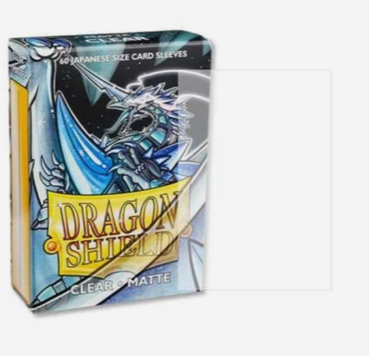 Dragon Shield Clear Matte 60 Japanese Sleeves