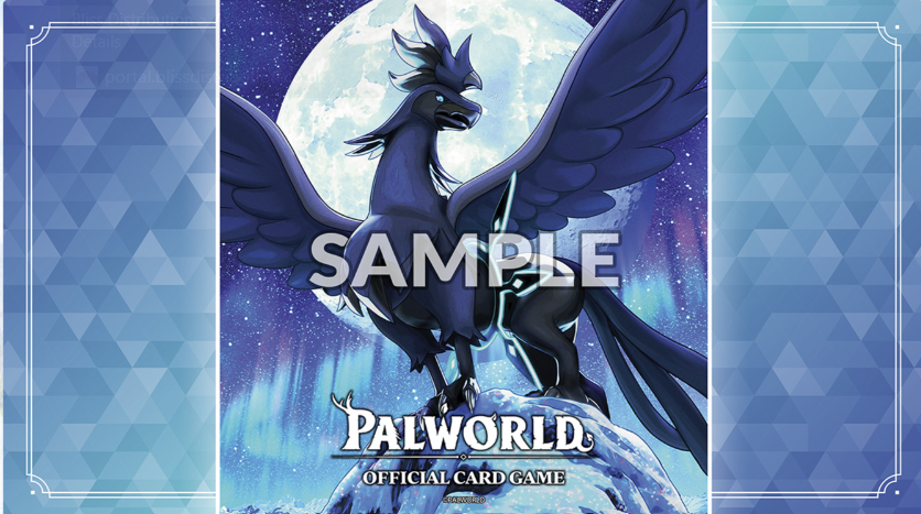 Palworld OFFICIAL CARD GAME - Rubber Playmat Vol.22 Shadowbeak Seed of Despair