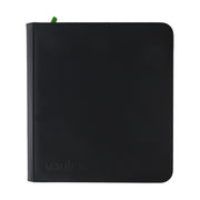 Vault X Black 12-Pocket Exo-Tec Zip Binder