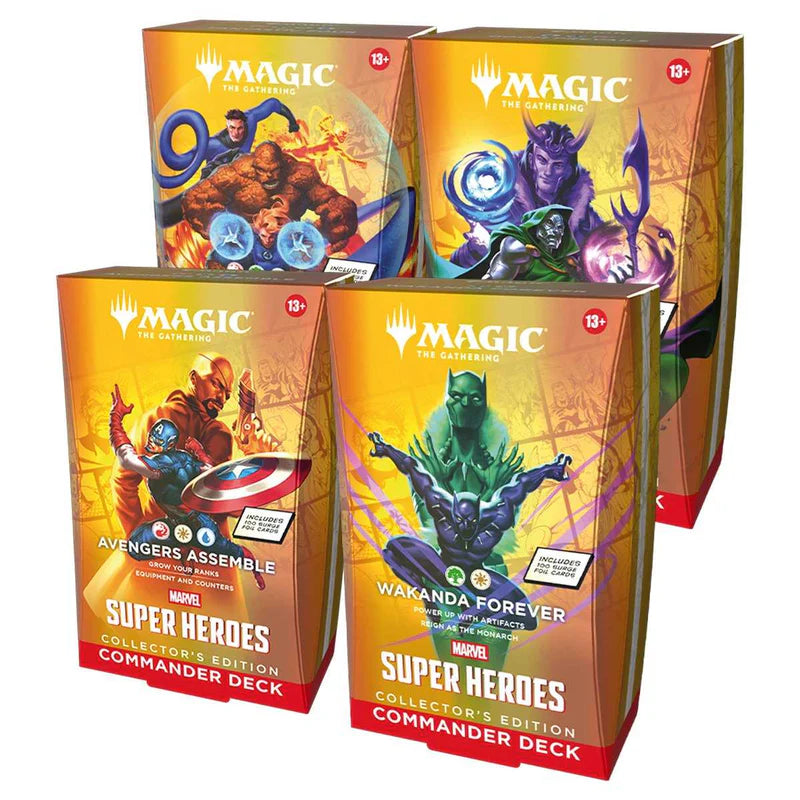 Magic: The Gathering Marvel Super Heroes Collector Commander Deck
