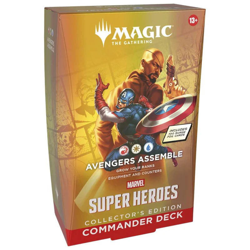 Magic: The Gathering Marvel Super Heroes Collector Commander Deck