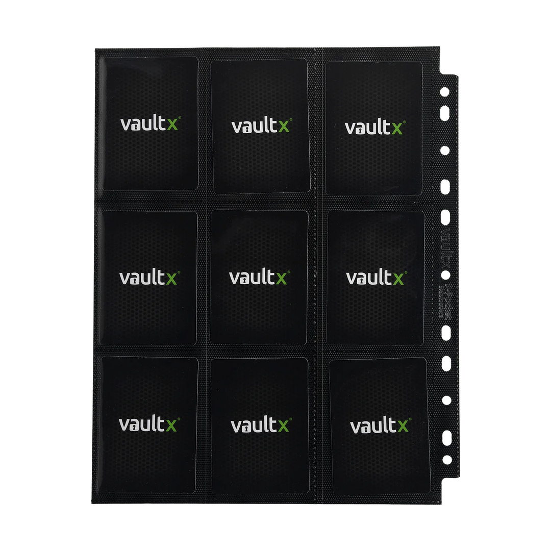 Vault X Sideloader 50 9 Pocket Binder Pages