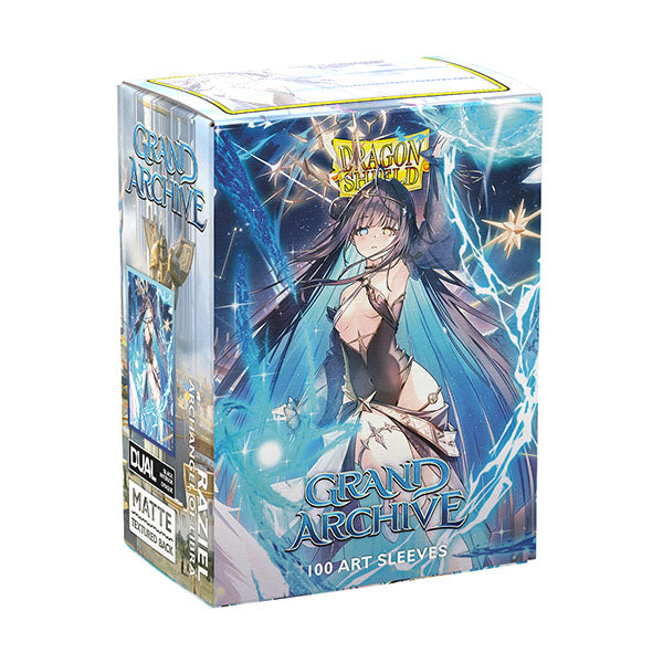 Dragon Shield - Dual Matte Art Standard Size Sleeves 100pk - Grand Archive - Raziel, Archangel of Libra