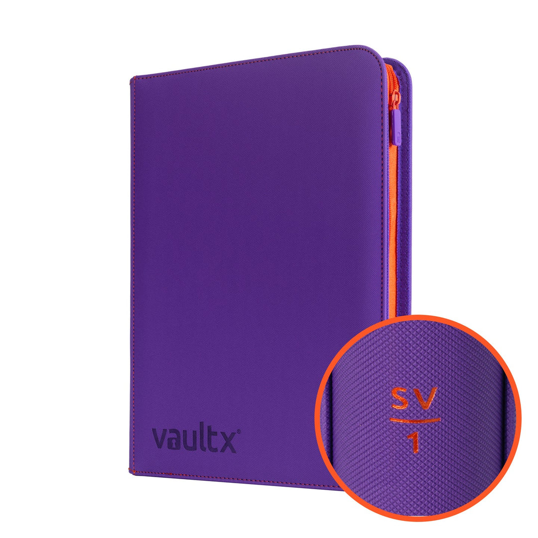 Scarlet Violet Sets 1 - 10 Exo-Tec 12 Pocket Binder (Unlimited)