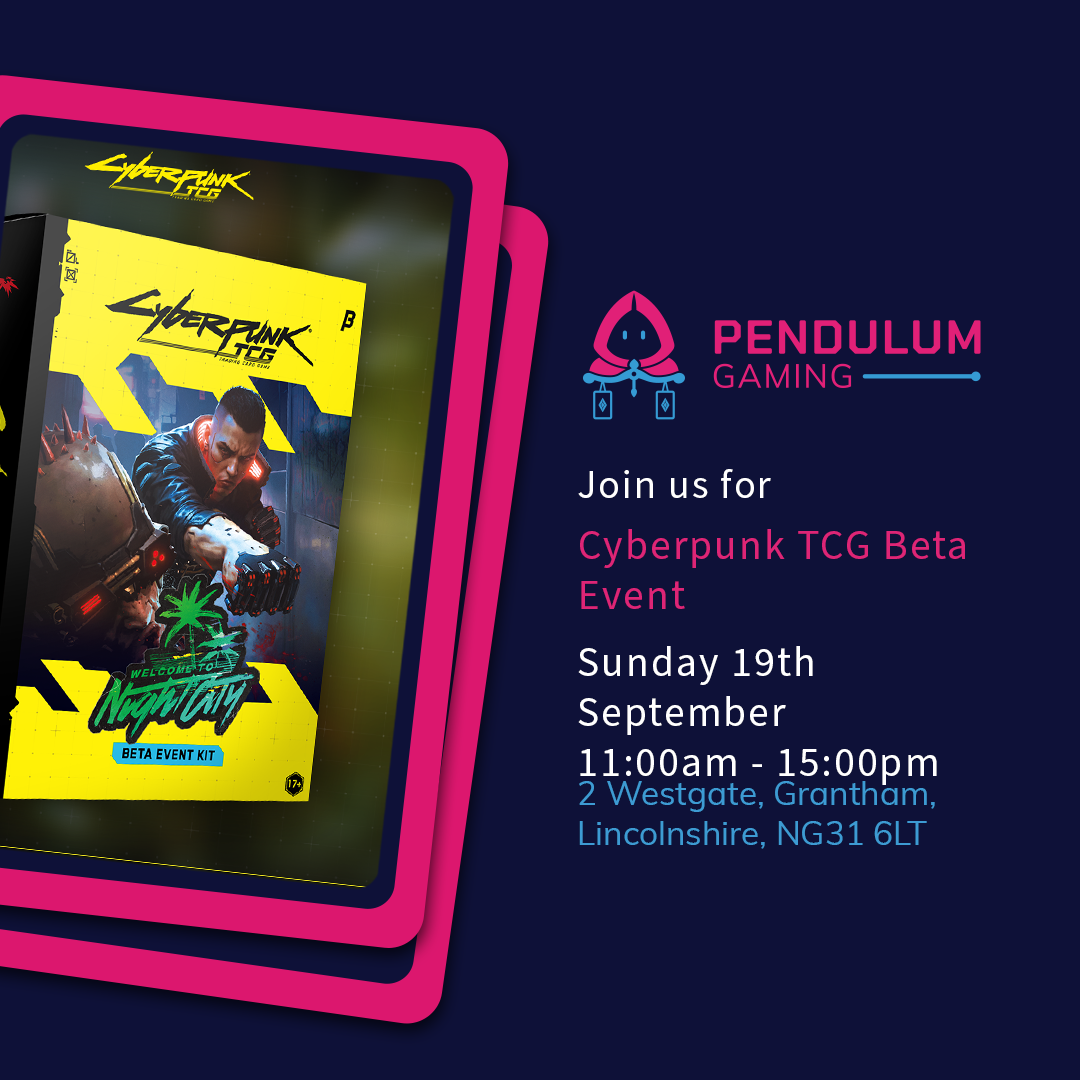 Cyberpunk TCG Beta Event