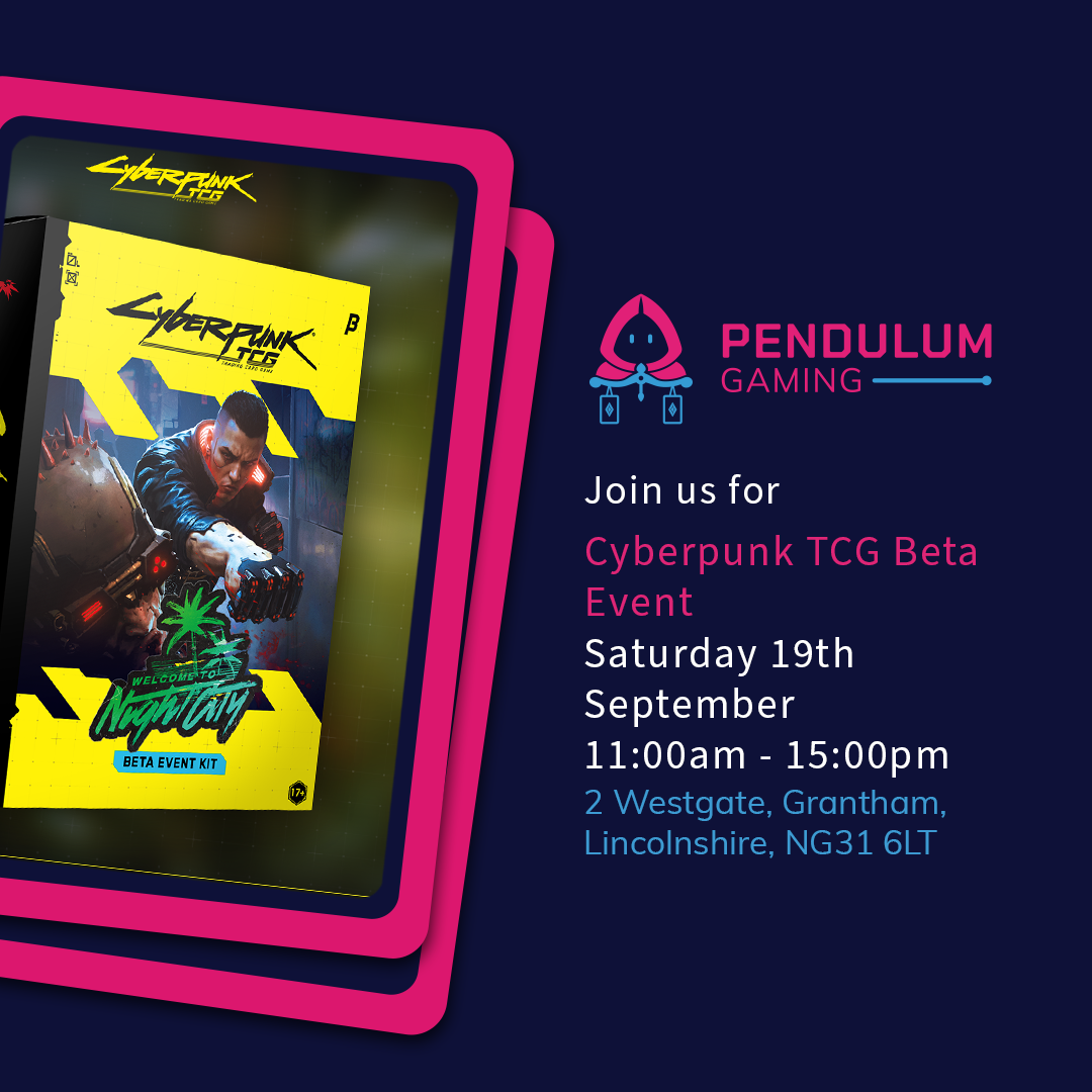 Cyberpunk TCG Beta Event