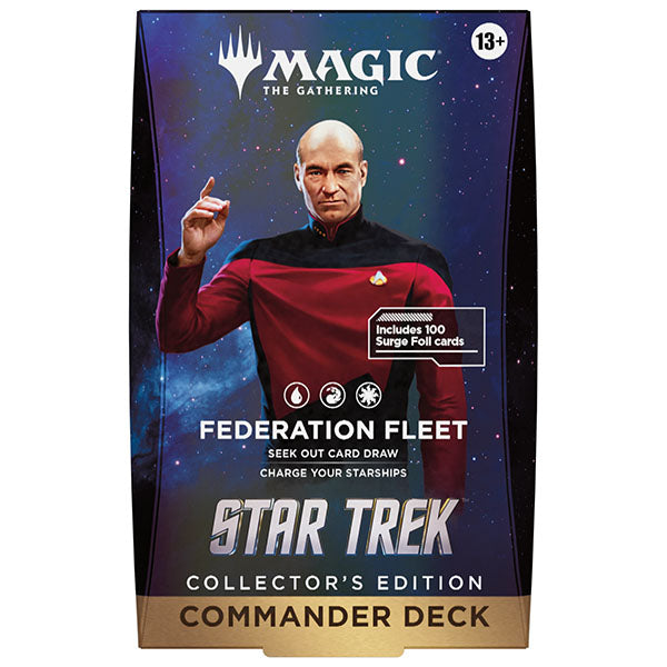 Magic: The Gathering - Star Trek Collector Commander Deck Collectors Edition Full Set