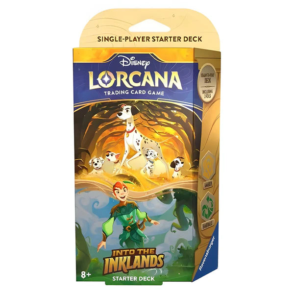 Lorcana Into the Inklands Starter Deck Pongo & Peter Pan