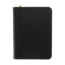 Vault X Black 9-Pocket Exo-Tec Zip Binder