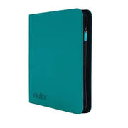 Vault X  Teal XL 12-Pocket Exo-Tec Zip Binder