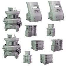 Halo: Flashpoint - UNSC Scenery Set