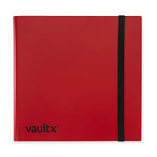 Vault X Red Strap Binder 12-Pocket