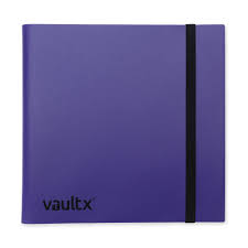 Vault X Purple Strap Binder 12-Pocket