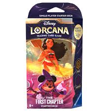 Lorcana First Chapter Starter Deck Moana & Mickey Mouse