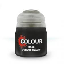 Citadel Base 12ml Paint - Corvus Black