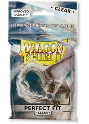 Dragon Shield Perfect Fit Clear 100 Standard Sleeves