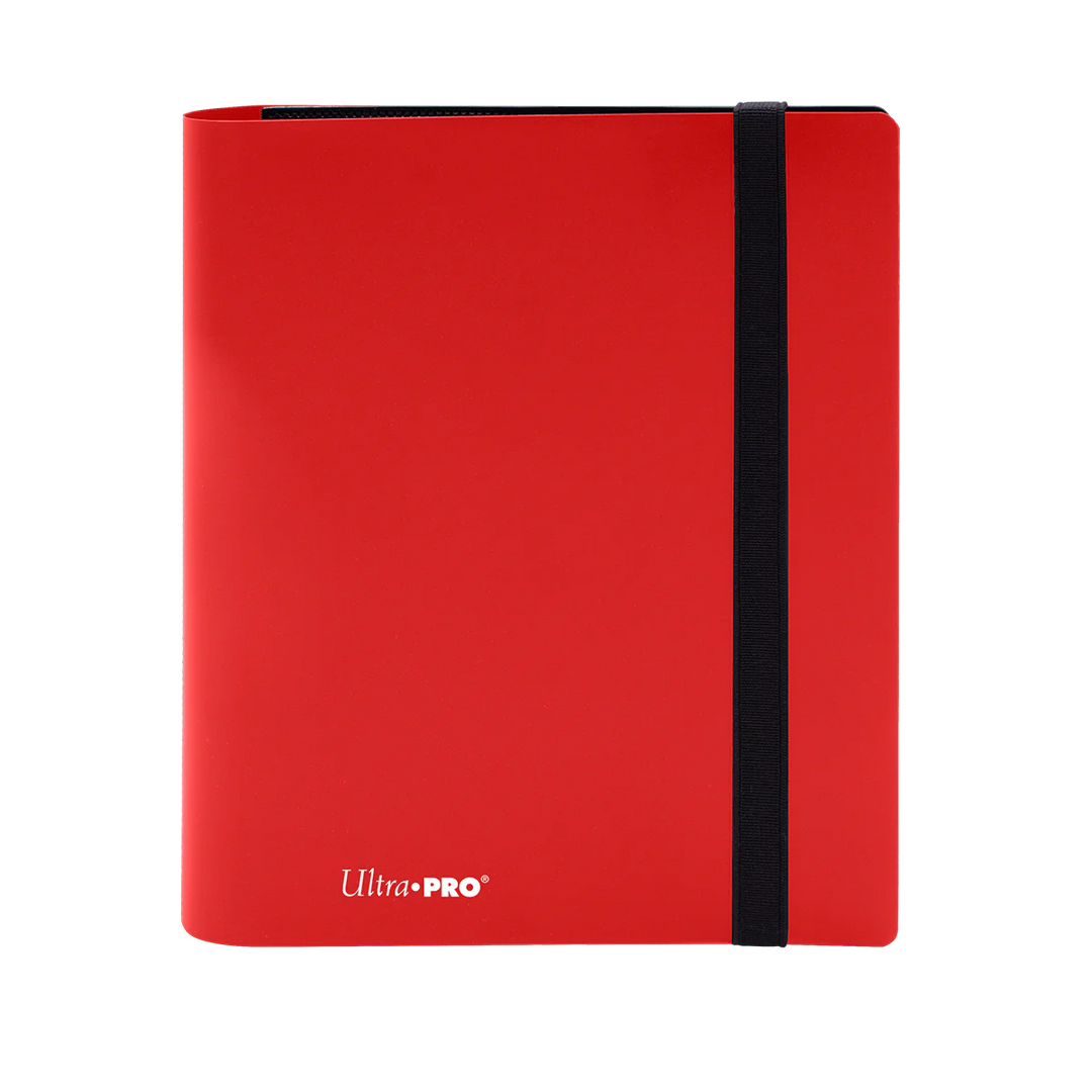 Ultra Pro Red Vivid Pro Binder 160 4 Pocket