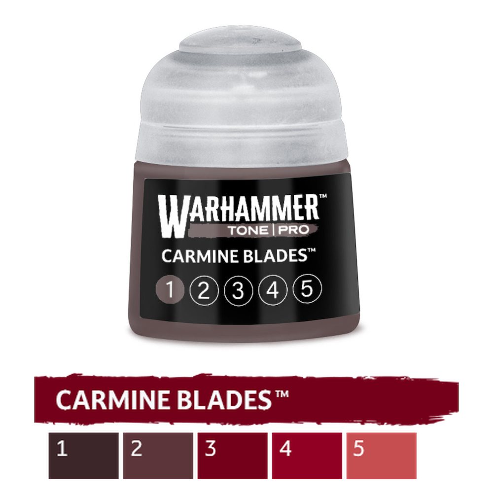 Warhammer Pro Paints:  Carmine Blades 12ml
