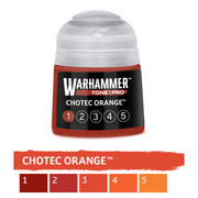 Warhammer Pro Paints:  Chotec Orange 12ml