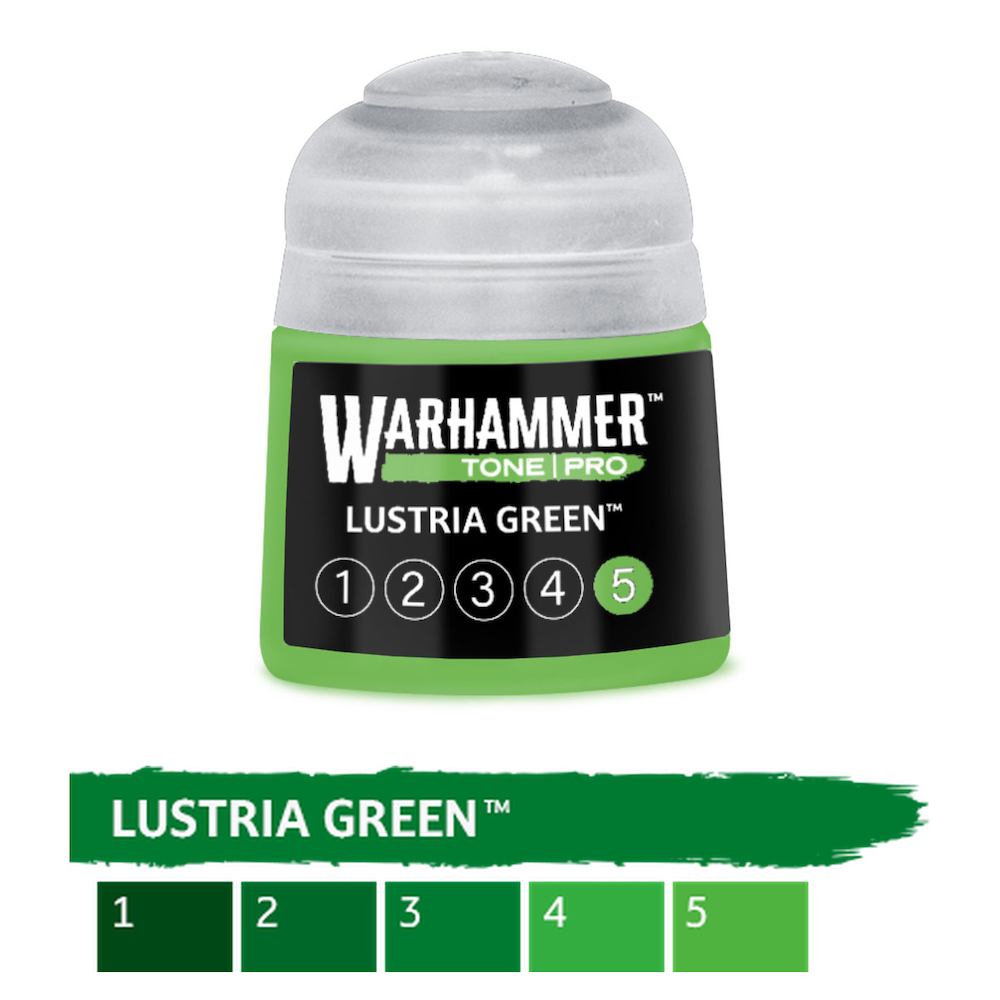 Warhammer Pro Paints:  Lustria Green 12ml