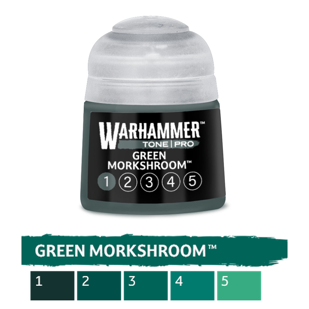 Warhammer Pro Paints:  Green Morkshroom 12ml