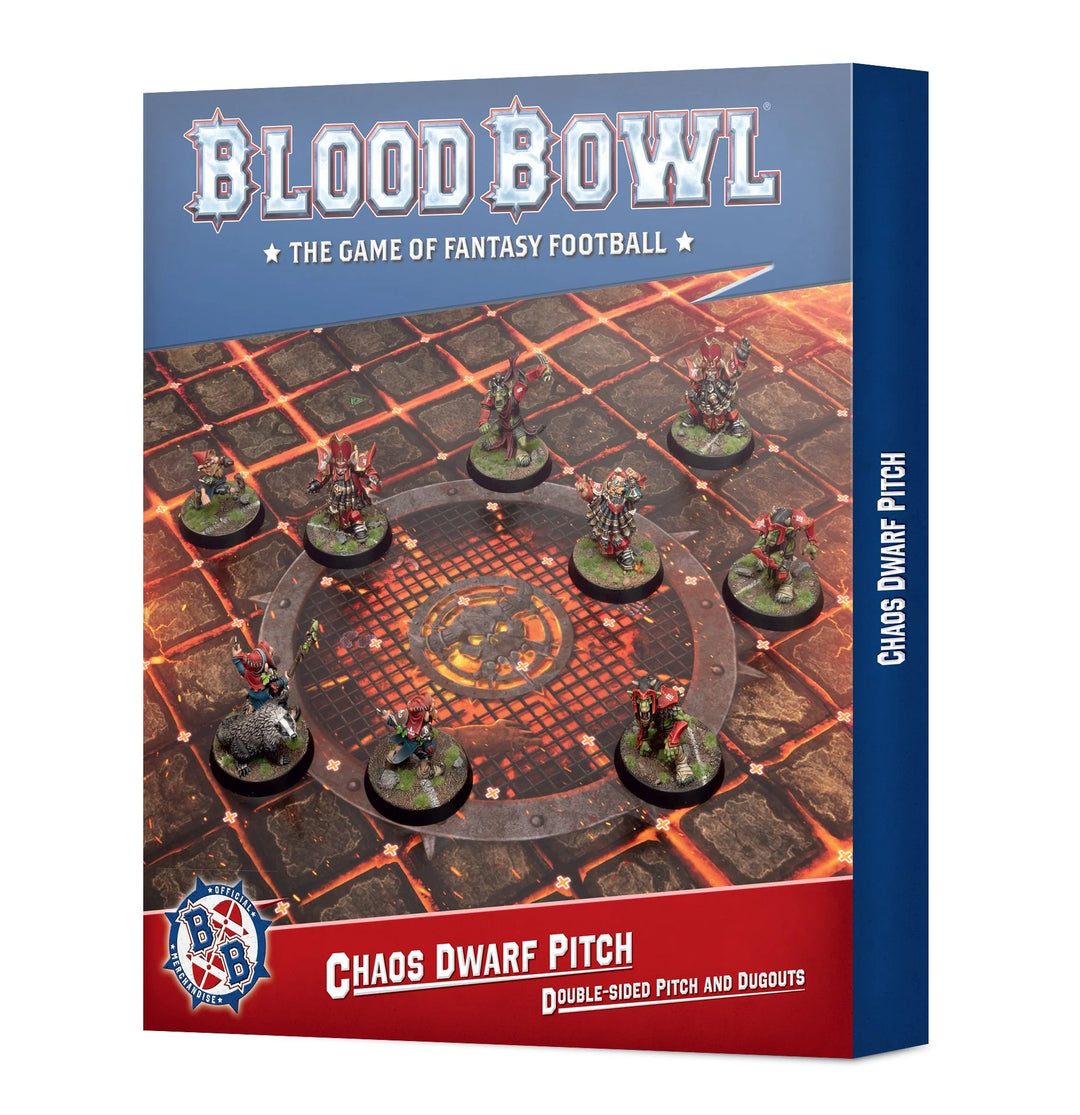 Warhammer Blood Bowl Chaos Dwarf Pitch