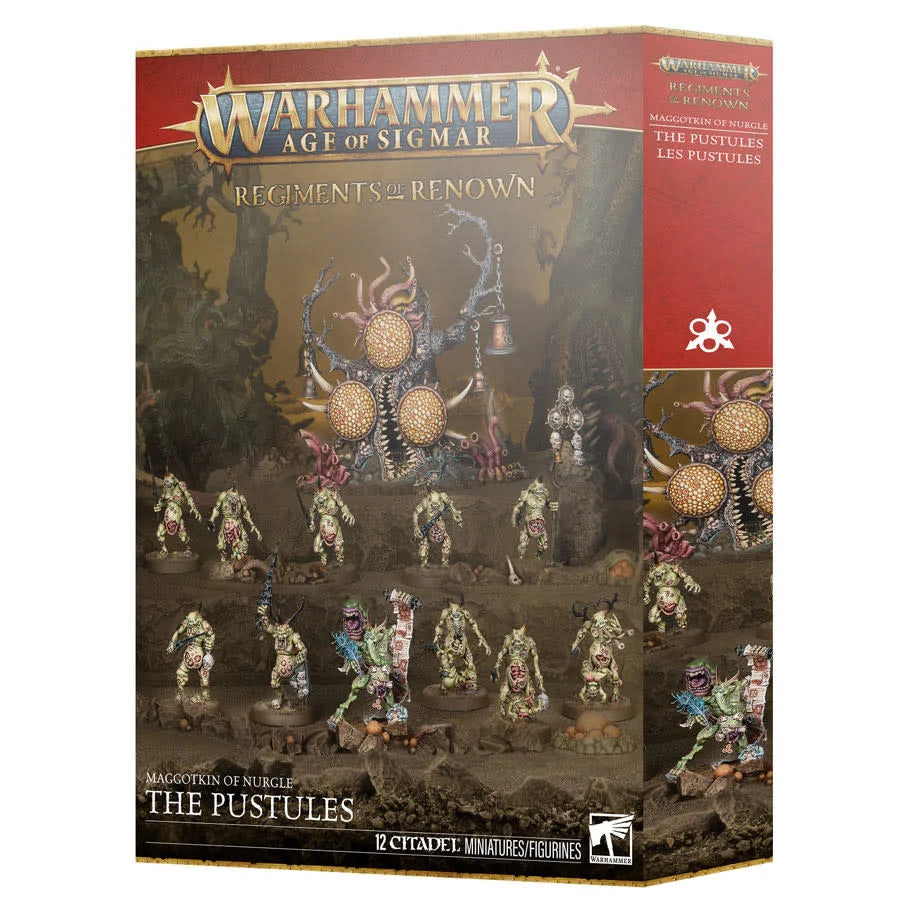 Warhammer Age of Sigmar - Maggotkin of Nurgle: The Pustules