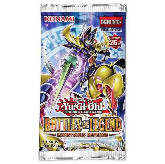 Yugioh Battles of Legends Monstous Revenge Booster Pack