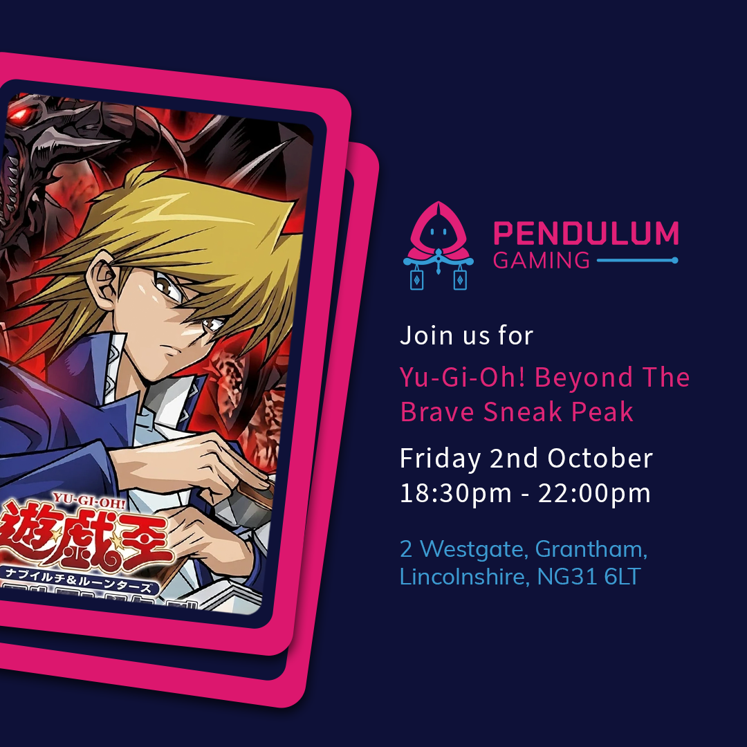 Yu-Gi-Oh! Beyond The Brave Booster Premier - Sealed Event