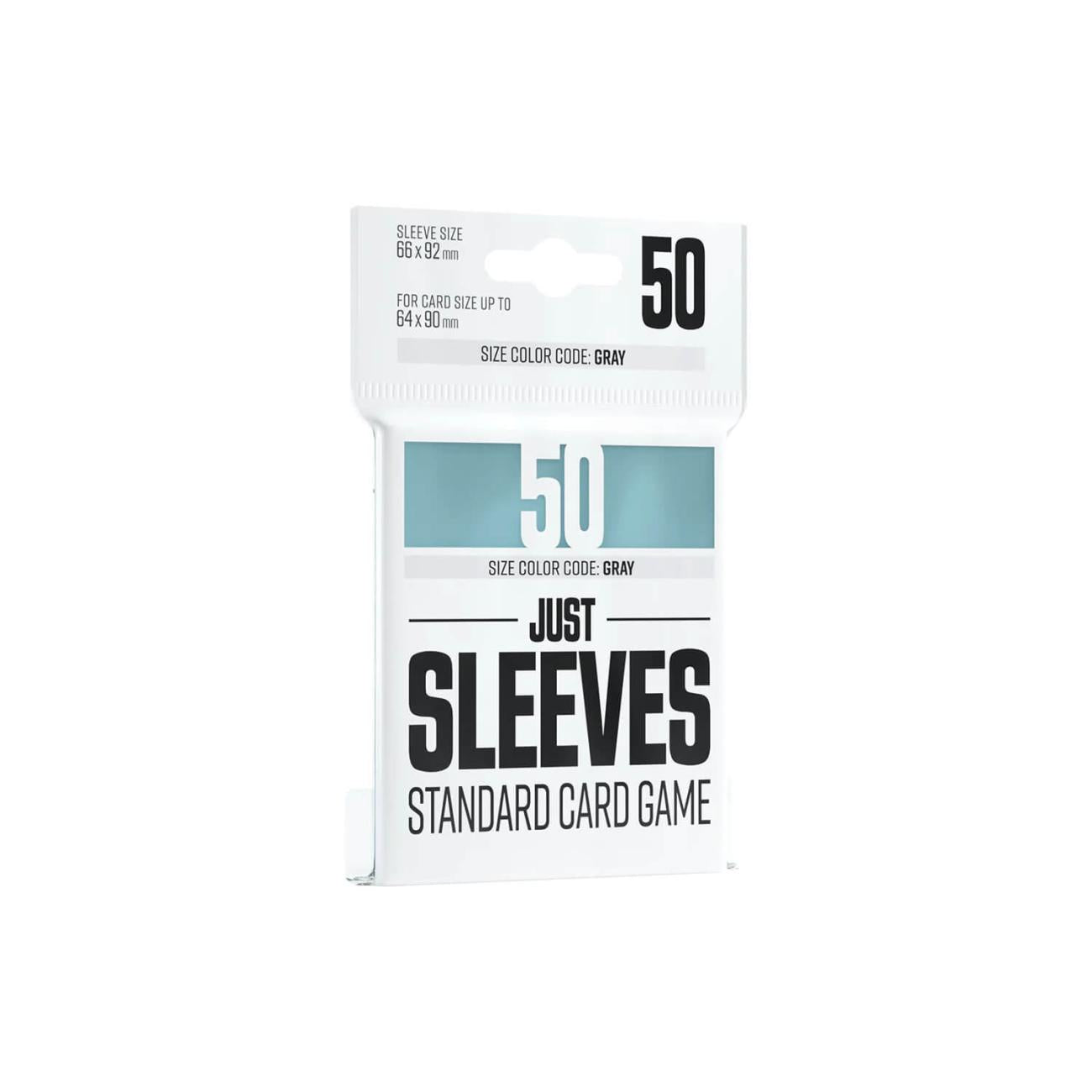 Gamegenic Just Sleeves Standard Clear Sleeves 50ct