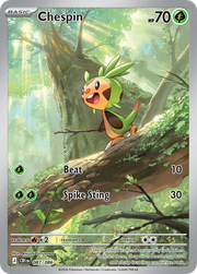 Chespin - Chaos Rising (Illustration Rare) [CRI-87] English / Near Mint / Normal