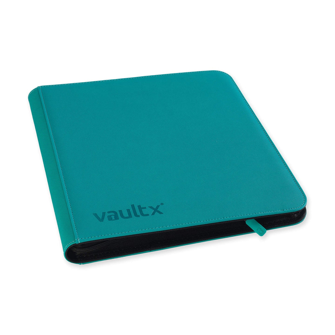 Vault X Ocean Blue 12-Pocket Exo-Tec Zip Binder XL
