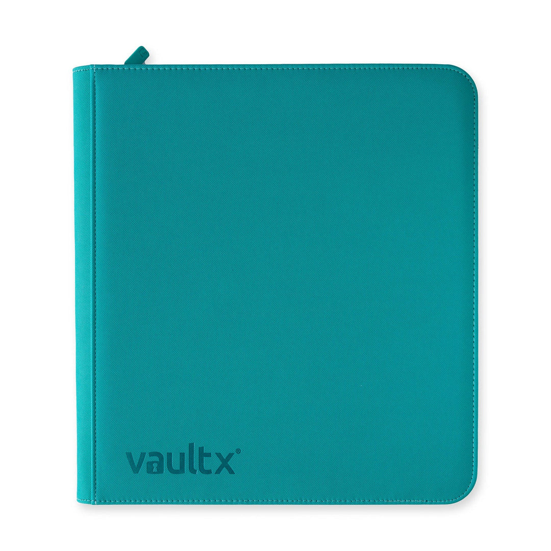 Vault X Ocean Blue 12-Pocket Exo-Tec Zip Binder