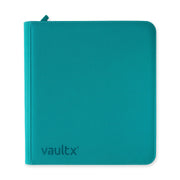 Vault X Ocean Blue 12-Pocket Exo-Tec Zip Binder