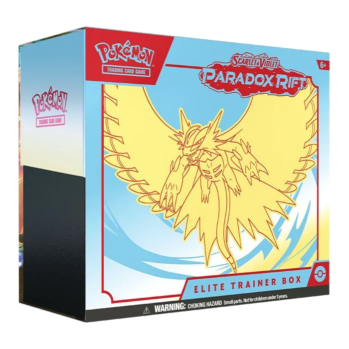 Pokemon - Scarlet & Violet - Paradox Rift - Elite Trainer Box - Roaring Moon