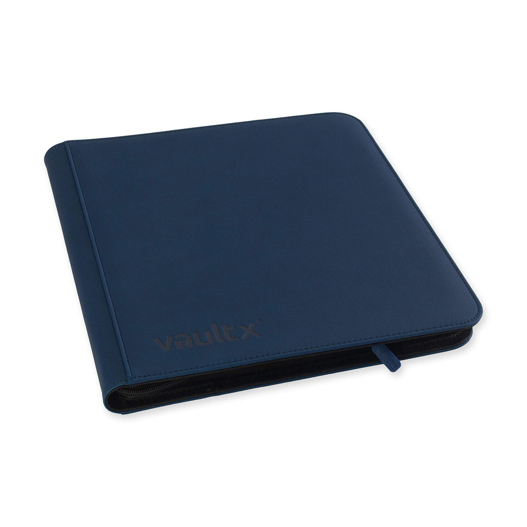 Vault X Royal Blue 12-Pocket Exo-Tec Zip Binder XL