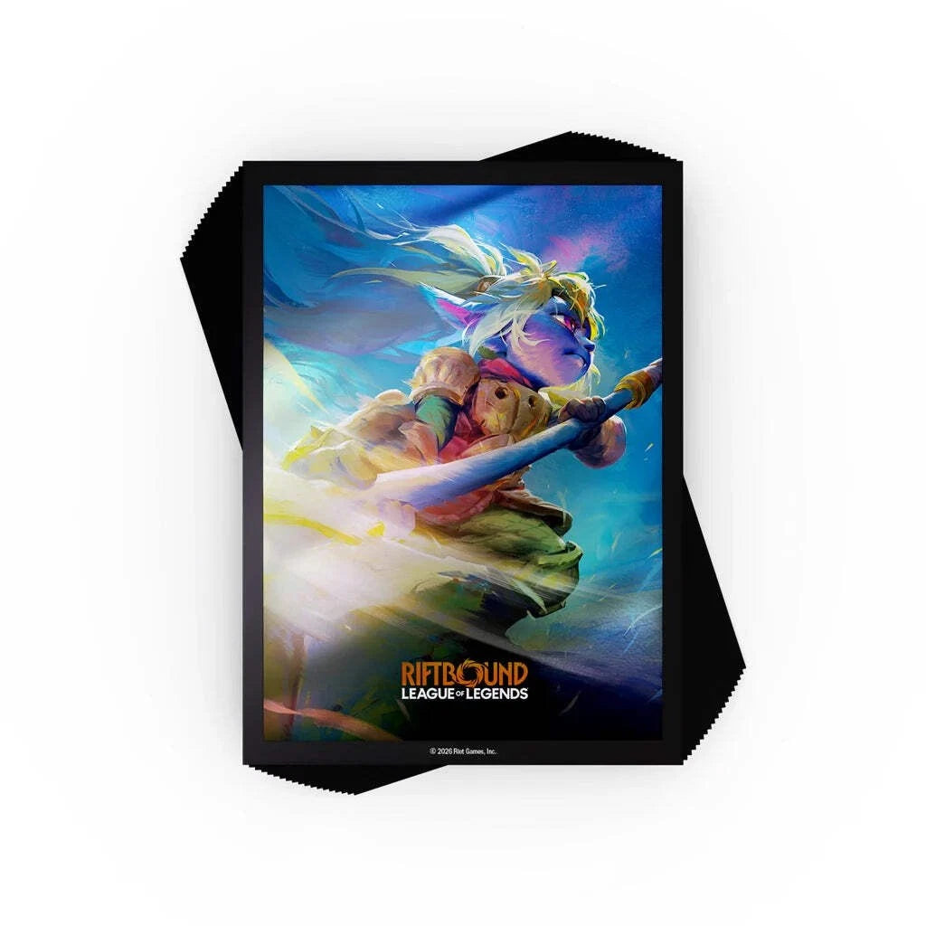 Riftbound: League of Legends TCG - Art Sleeves 100 Pack - Unleashed - Poppy