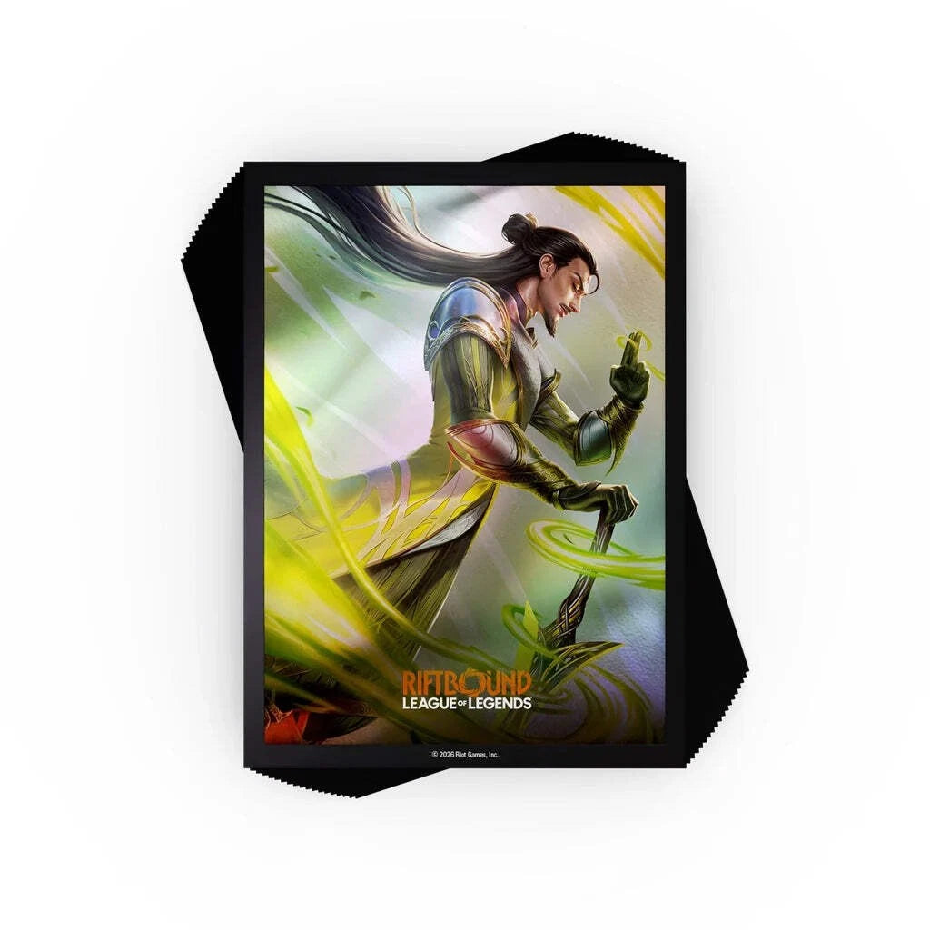 Riftbound: League of Legends TCG - Art Sleeves 100 Pack - Unleashed - Master Yi
