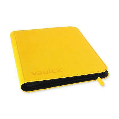 Vault X Sunrise Yellow 9-Pocket Exo-Tec Zip Binder