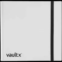 Vault X White Strap Binder 12-Pocket