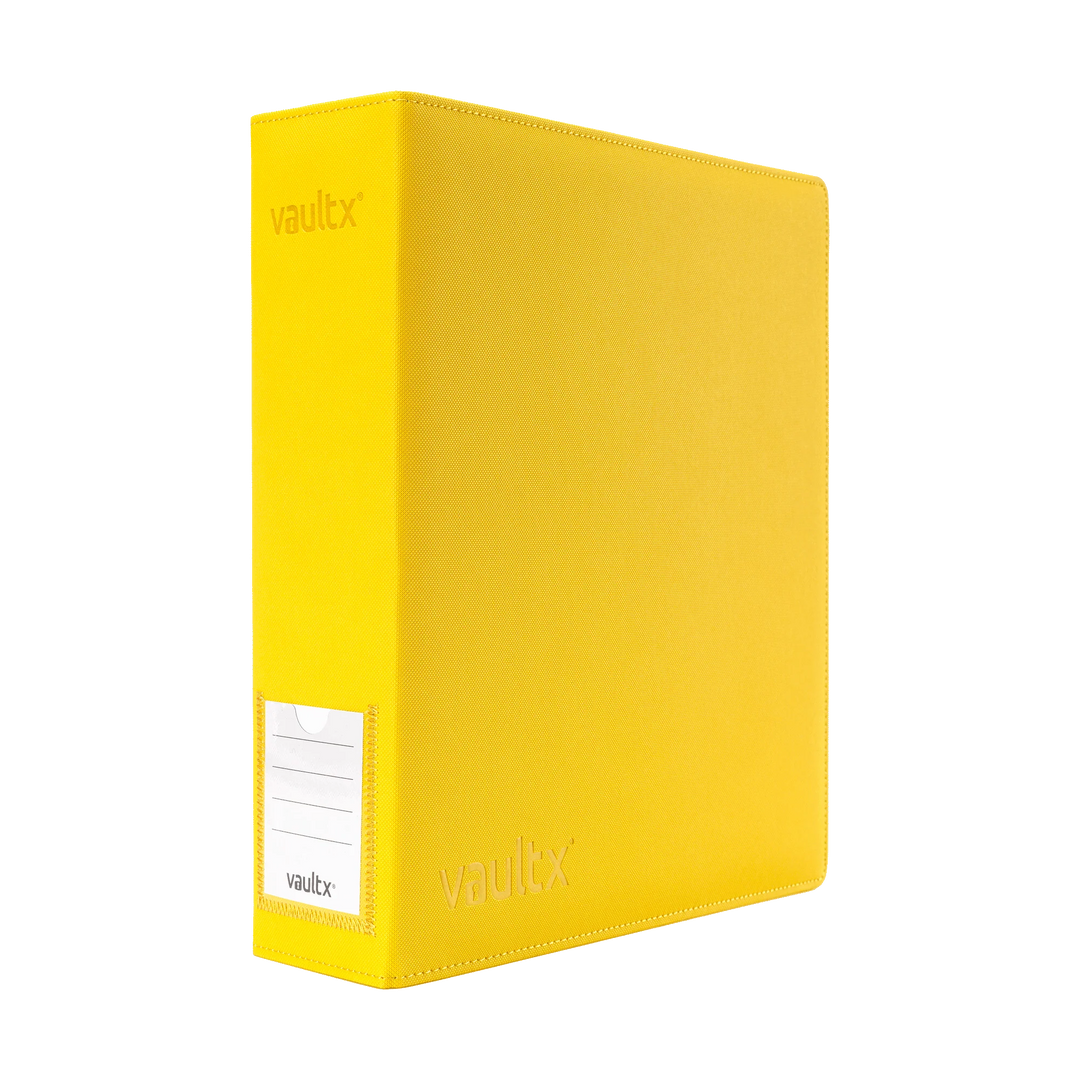 Vault X Ring Binder Yellow