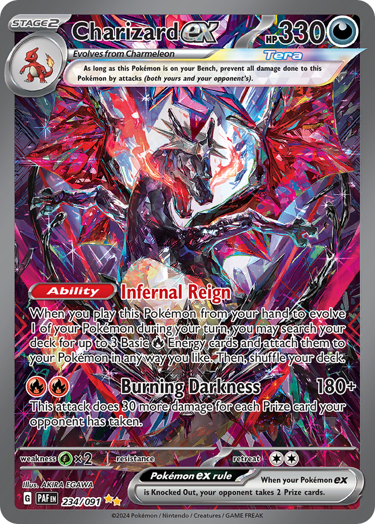 Charizard ex - Paldean Fates (Special Illustration Rare) [PAF-234] English / Near Mint / Normal